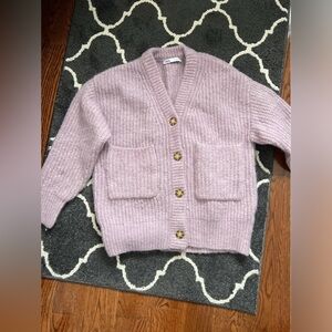 zara cardigan sweater